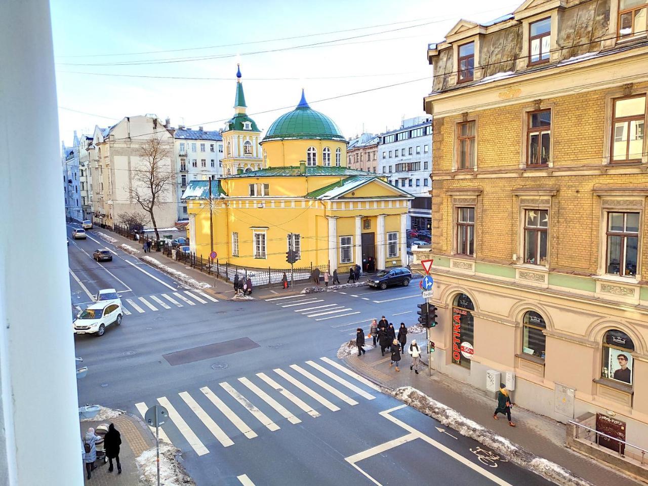 Brivibas Center Apartments Riga Esterno foto