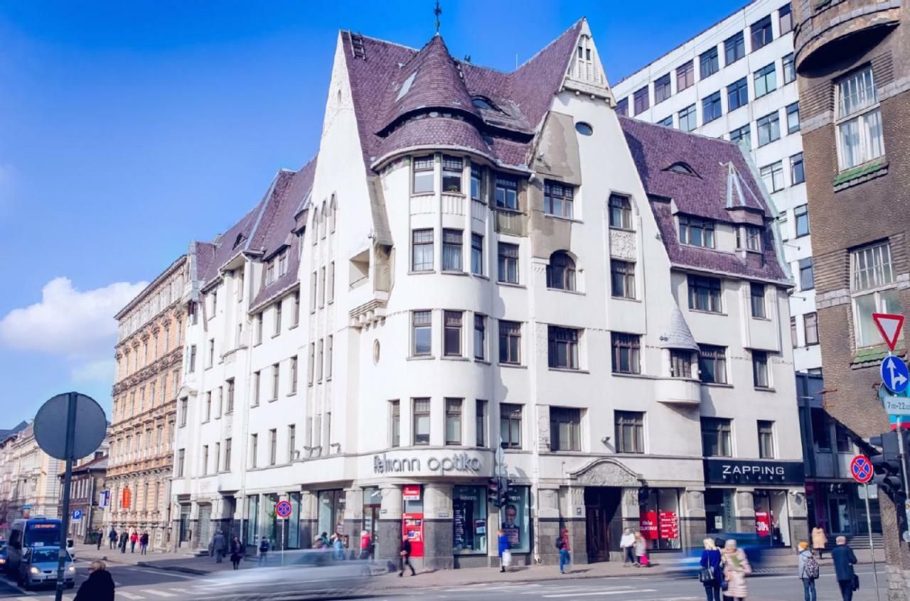Brivibas Center Apartments Riga Esterno foto