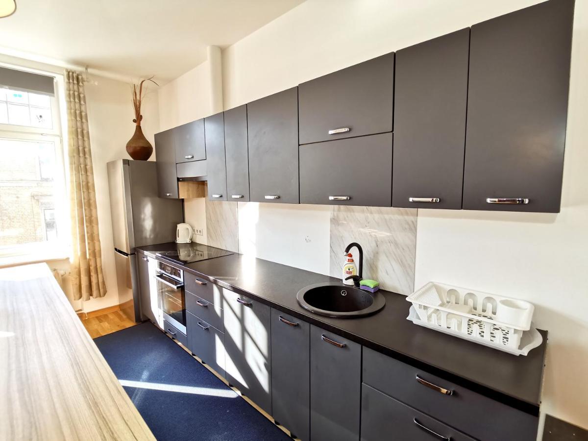 Brivibas Center Apartments Riga Esterno foto